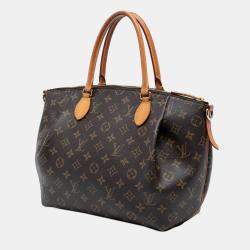 Pre Owned Louis Vuitton Brown Monogram Turenne MM Top Handle bag