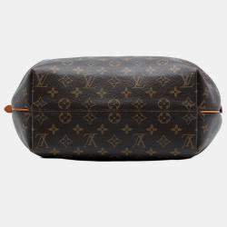 Pre Owned Louis Vuitton Brown Monogram Turenne MM Top Handle bag