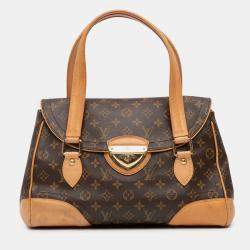 Pre Owned Louis Vuitton Brown Monogram Beverly GM