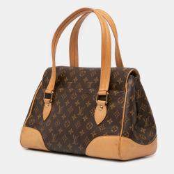 Pre Owned Louis Vuitton Brown Monogram Beverly GM