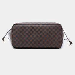 Pre Owned Louis Vuitton Brown Damier Ebene Neverfull GM