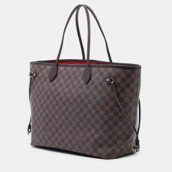 Pre Owned Louis Vuitton Brown Damier Ebene Neverfull GM
