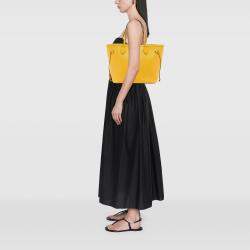 Pre Owned Louis Vuitton Yellow Epi Neverfull MM