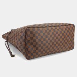 مملوكة مسبقًا Louis Vuitton Neverfull GM Ebene Cerise Damier Canvas Tote Bag