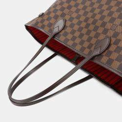 مملوكة مسبقًا Louis Vuitton Neverfull GM Ebene Cerise Damier Canvas Tote Bag