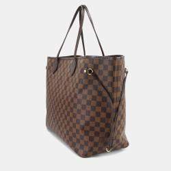 مملوكة مسبقًا Louis Vuitton Neverfull GM Ebene Cerise Damier Canvas Tote Bag