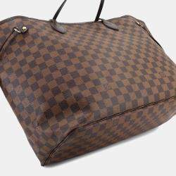 مملوكة مسبقًا Louis Vuitton Neverfull GM Ebene Cerise Damier Canvas Tote Bag