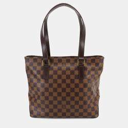 مملوكة مسبقًا Louis Vuitton Cabas Piano Ebene Damier Canvas Tote Bag