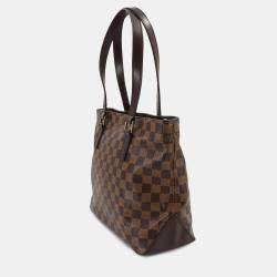 مملوكة مسبقًا Louis Vuitton Cabas Piano Ebene Damier Canvas Tote Bag