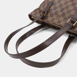 مملوكة مسبقًا Louis Vuitton Cabas Piano Ebene Damier Canvas Tote Bag