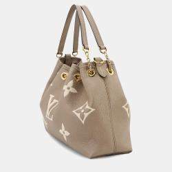 مملوكة مسبقًا حقيبة لويس فويتون باندل ليفرمونوجرام تورترل كريم جلد إمبريانت