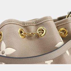 مملوكة مسبقًا حقيبة لويس فويتون باندل ليفرمونوجرام تورترل كريم جلد إمبريانت