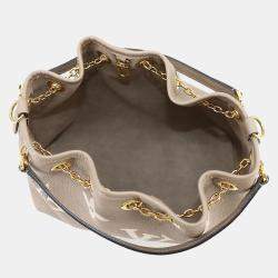 مملوكة مسبقًا حقيبة لويس فويتون باندل ليفرمونوجرام تورترل كريم جلد إمبريانت