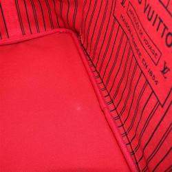 مملوكة مسبقًا Louis Vuitton Neverfull GM Ebene Cerise Damier Canvas Tote Bag
