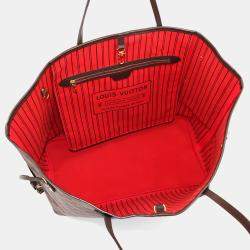 مملوكة مسبقًا Louis Vuitton Neverfull GM Ebene Cerise Damier Canvas Tote Bag