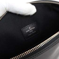 Pre Owned Louis Vuitton Lockit PM Noir Epi Leather Handbag