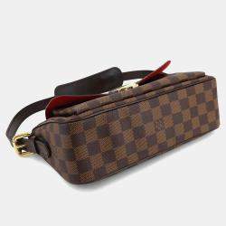 Pre Owned Louis Vuitton Ravello GM Ebene Damier Canvas Shoulder Bag