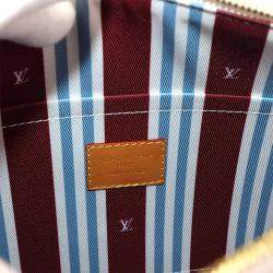 مملوكة مسبقًا حقيبة لوي فيتون بوبو ترنك قماش مونوجرام أوف وايت