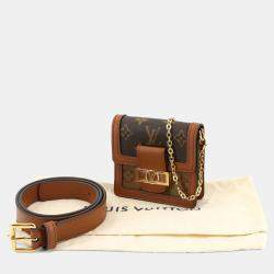 مملوكة مسبقًا Louis Vuitton Dauphine BB Monogram Reverse Canvas Bumbag