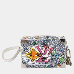 مملوكة مسبقًا حقيبة كتف لوى فيتون مينى سوفت ترنك مولتى كلور مونوغرام كانفاس