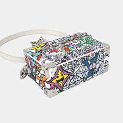 مملوكة مسبقًا حقيبة كتف لوى فيتون مينى سوفت ترنك مولتى كلور مونوغرام كانفاس