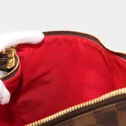 Pre Owned Louis Vuitton Bloomsbury PM Ebene Damier Canvas Shoulder Bag