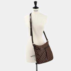 Pre Owned Louis Vuitton Bloomsbury PM Ebene Damier Canvas Shoulder Bag