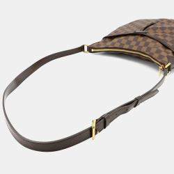 Pre Owned Louis Vuitton Bloomsbury PM Ebene Damier Canvas Shoulder Bag