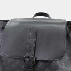 مملوكة مسبقًا Louis Vuitton Trio Backpack Black Monogram Eclipse Canvas Backpack