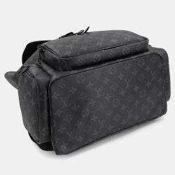 مملوكة مسبقًا Louis Vuitton Trio Backpack Black Monogram Eclipse Canvas Backpack