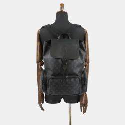 مملوكة مسبقًا Louis Vuitton Trio Backpack Black Monogram Eclipse Canvas Backpack