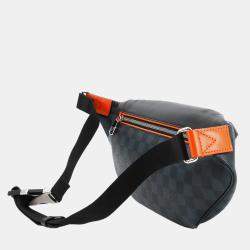 Pre Owned حقيبة جسم كانفاس كوبالت دايملر ابيوني ديسكفري بومباج لويس فيتون