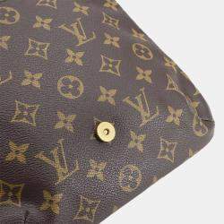 Pre Owned Louis Vuitton Musette Salsa Short Brown Monogram Canvas Shoulder Bag