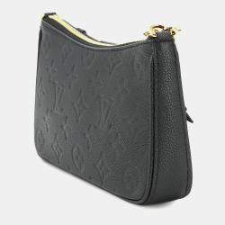 مملوكة مسبقًا Louis Vuitton Easy Pouch Noir Monogram Empreinte Leather Shoulder Bag