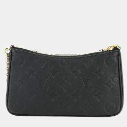 مملوكة مسبقًا Louis Vuitton Easy Pouch Noir Monogram Empreinte Leather Shoulder Bag