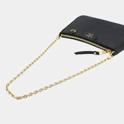 مملوكة مسبقًا Louis Vuitton Easy Pouch Noir Monogram Empreinte Leather Shoulder Bag