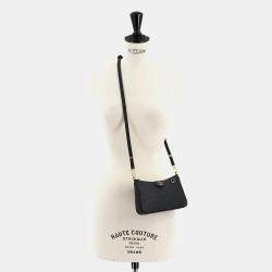 مملوكة مسبقًا Louis Vuitton Easy Pouch Noir Monogram Empreinte Leather Shoulder Bag