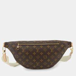 Pre Owned Louis Vuitton High Rise Brown Monogram Canvas Body Bag