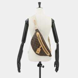 Pre Owned Louis Vuitton High Rise Brown Monogram Canvas Body Bag