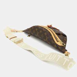 Pre Owned Louis Vuitton High Rise Brown Monogram Canvas Body Bag