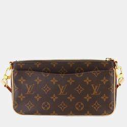 Pre Owned Louis Vuitton Viva Cite Brown Monogram Canvas Shoulder Bag