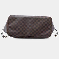 Pre Owned Louis Vuitton Brown Damier Ebene Neverfull GM