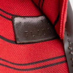 Pre Owned Louis Vuitton Brown Damier Ebene Neverfull GM