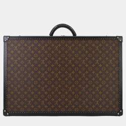 مملوكة مسبقًا حقيبة لوي فيتون موناكرام ماكاسار سبو بيرسونال بيلشتاين 70 حقيبة صندوقية بلون بني وأسود