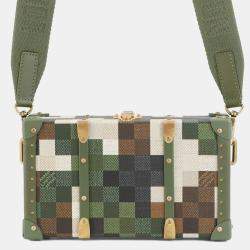 Pre Owned Louis Vuitton Damier Damouflage Neo Wallet Trunk Shoulder Bag