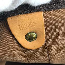 مملوكة مسبقًا حقيبة سفر لويس فويتون مونوغرام الكرز كيبول 45 تاكا شي موراكامي قماش بني