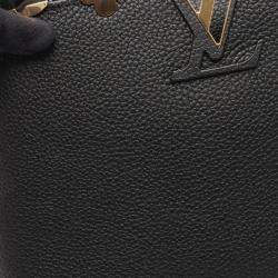 Pre Owned حقيبة لوي فيتون كابوسينز بي أم بارناساير لاين نوير توريلون جلد أسود