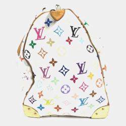 مملوكة مسبقًا Louis Vuitton Monogram Multicolore Keepall 45 Handbag Canvas And Available In Blanc White