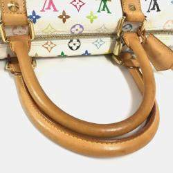 مملوكة مسبقًا Louis Vuitton Monogram Multicolore Keepall 45 Handbag Canvas And Available In Blanc White
