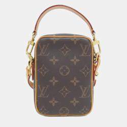 مملوكة مسبقًا حقيبة لوي فيتون دانوب \"كتف\" جلد مونوغرام